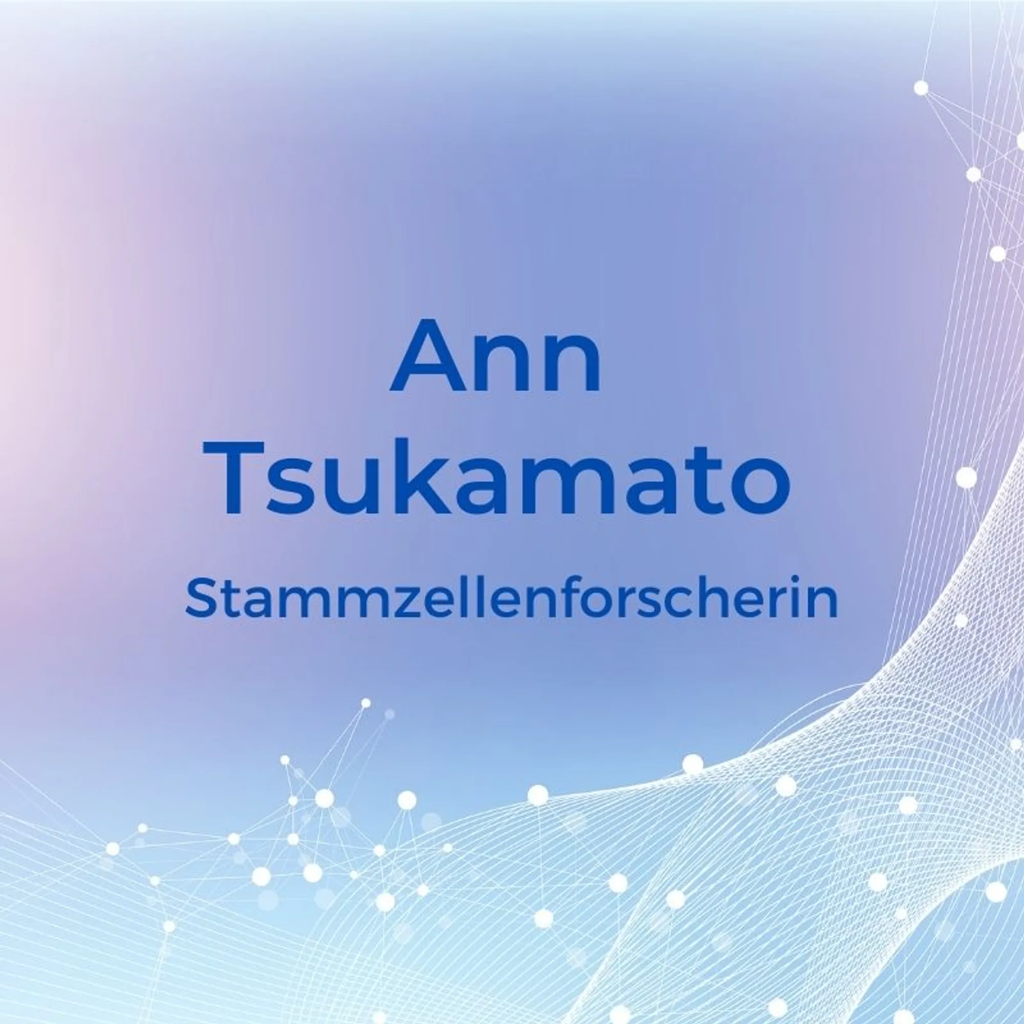 1. Ann Tsukamato (*1952) – StammzellenforscherinDie bedeutendsten Fortschritte in der Zellmedizin verdanken wir Ann Tsukamoto. Der US-amerikanischen Stammzellenforscherin und ihren Kollegen gelang es 1991 menschliche Blutstammzellen zu isolieren. Damit ermöglichten sie eine einfachere Erforschung von schwer heilbaren Krankheiten wie Leukämie.
