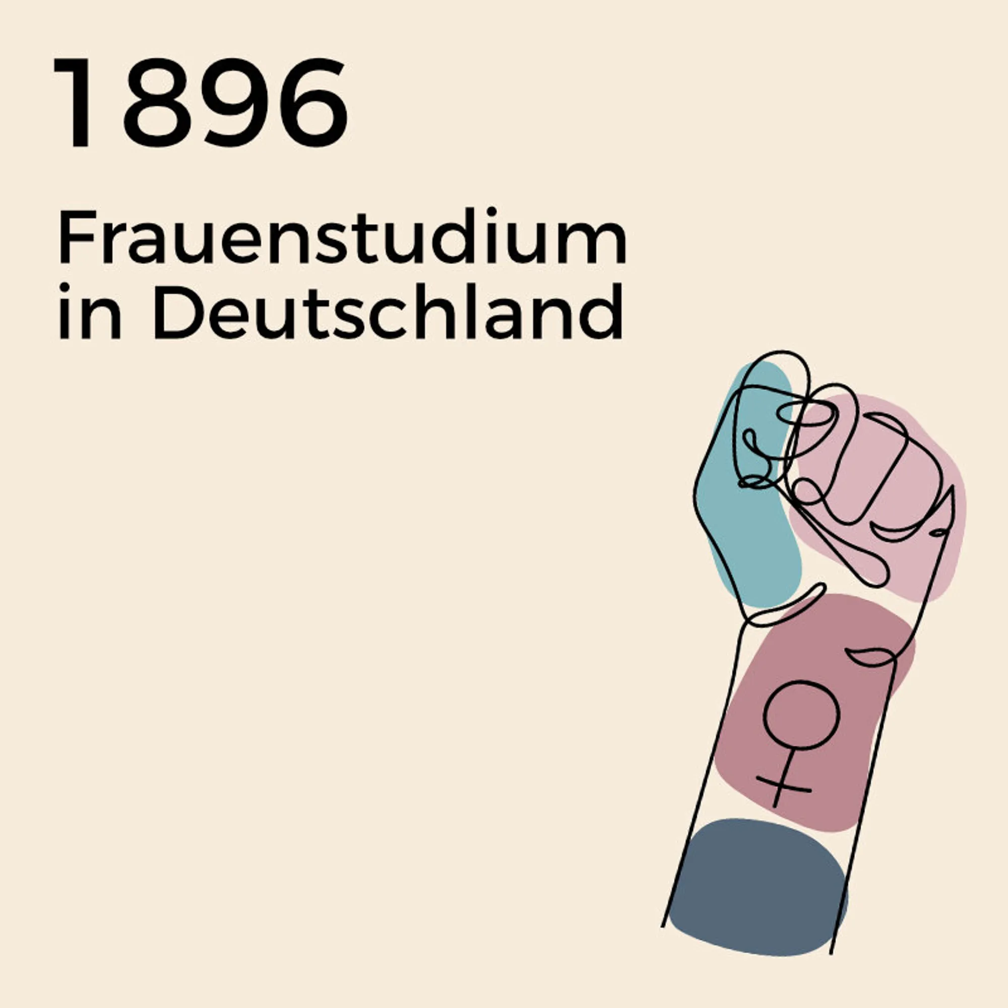 1896 – Frauenstudium in DeutschlandIn den Universitäten Heidelberg und Freiburg wird jetzt auch Frauen der volle Zugang zu einem Studium gewährt.
