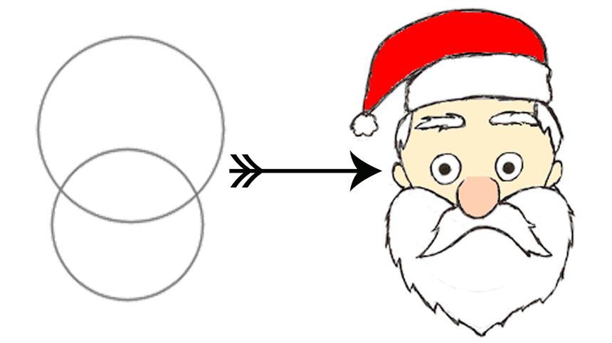 Wie male ich einen Weihnachtsmann?Mit unserer Anleitung lernst du leicht, wie du einen Weihnachtsmann zeichnen kannst? In den nachfolgenden zehn Schritten zeigen wir dir, wie es geht.
