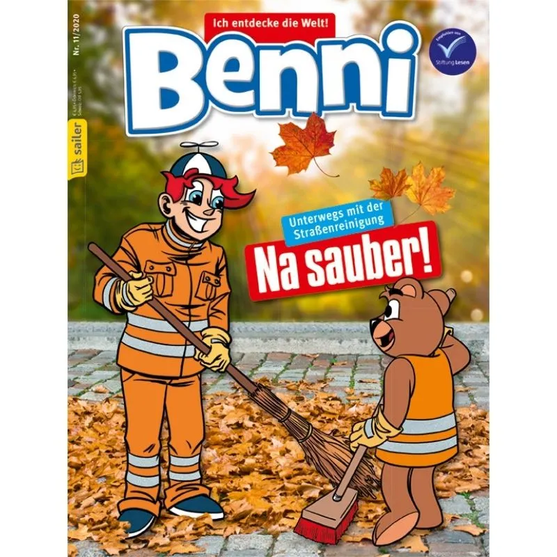Kinderzeitschrift Cover Benni