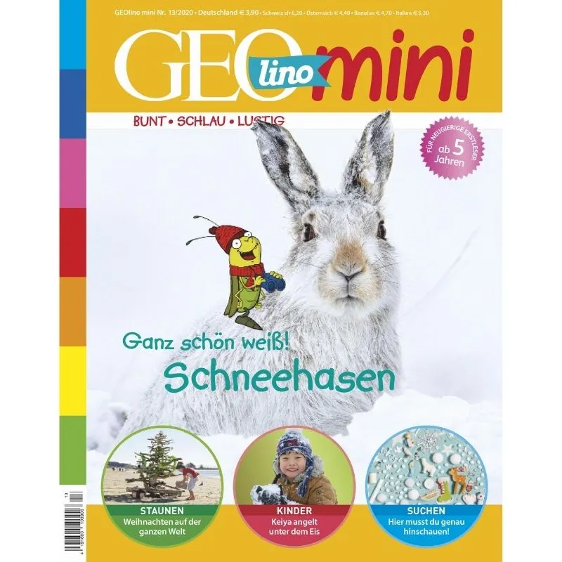 Kinderzeitschrift Cover GEOlino mini