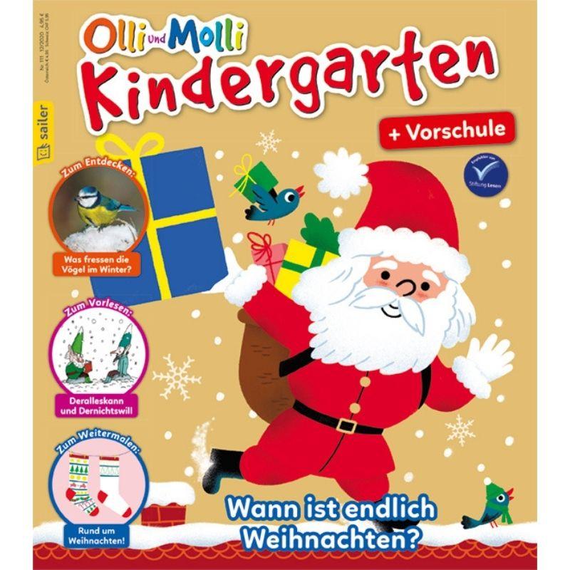 Kinderzeitschrift Cover Olli und Molli Kindergarten