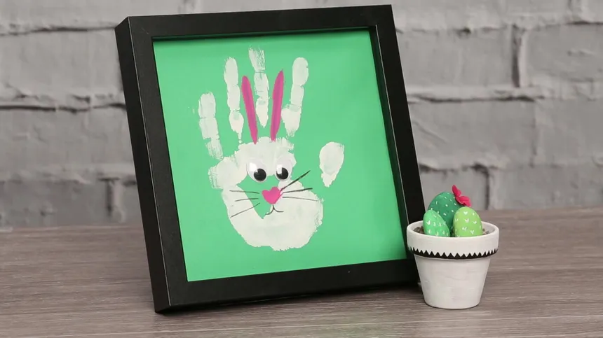 Handabdruck-Tiere: lustige Ideen für Handabdruck-Bilder