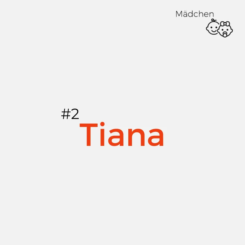 Disney Name: Tiana