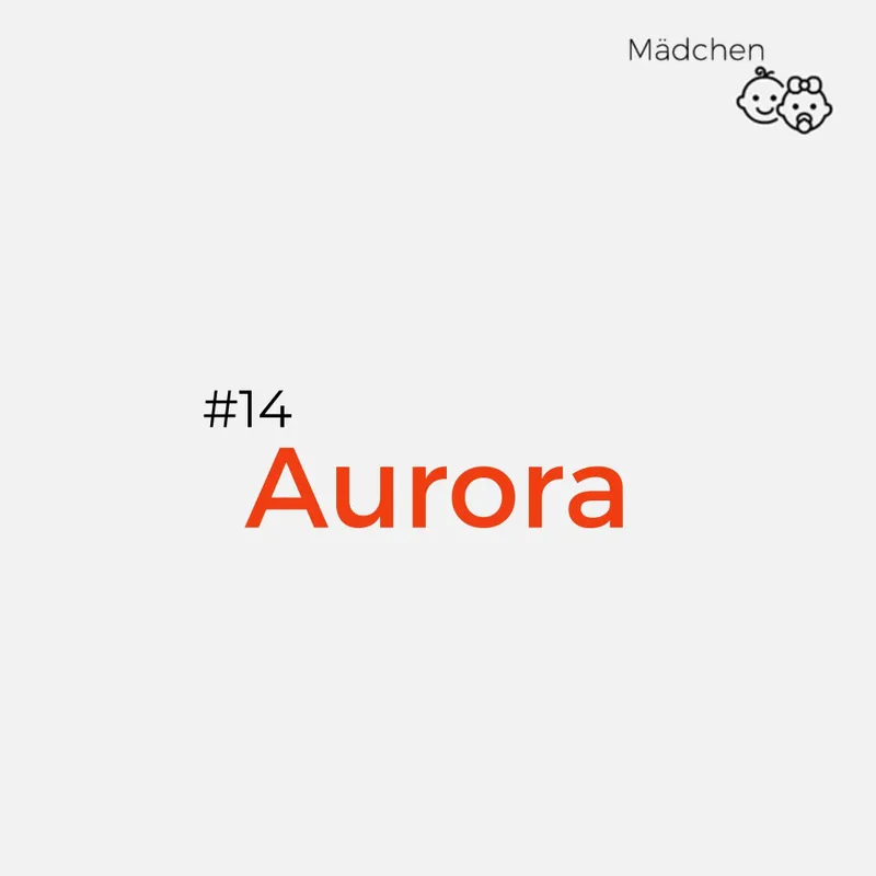 Disney Name: Aurora