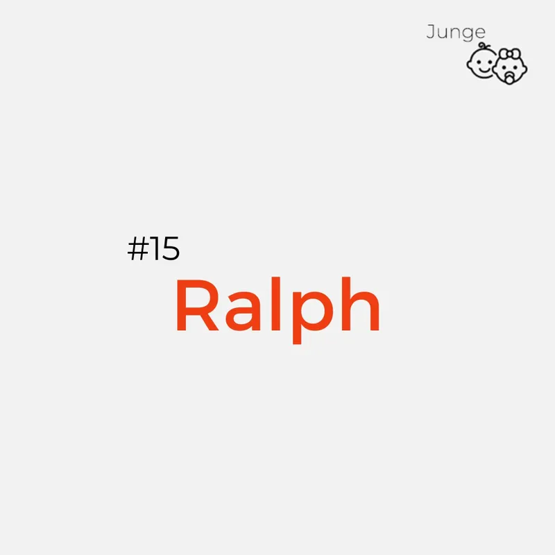 Disney Name: Ralph