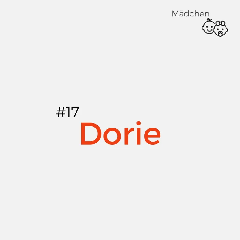 Disney Name: Dorie