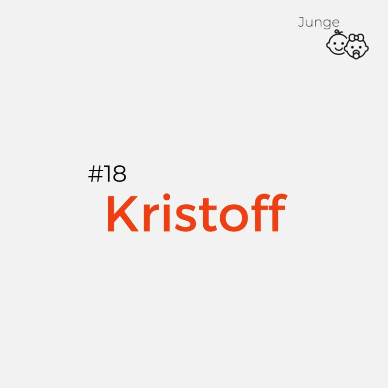 Disney Name: Kristoff