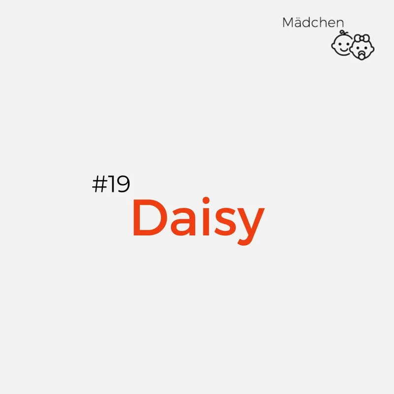 Disney Name: Daisy