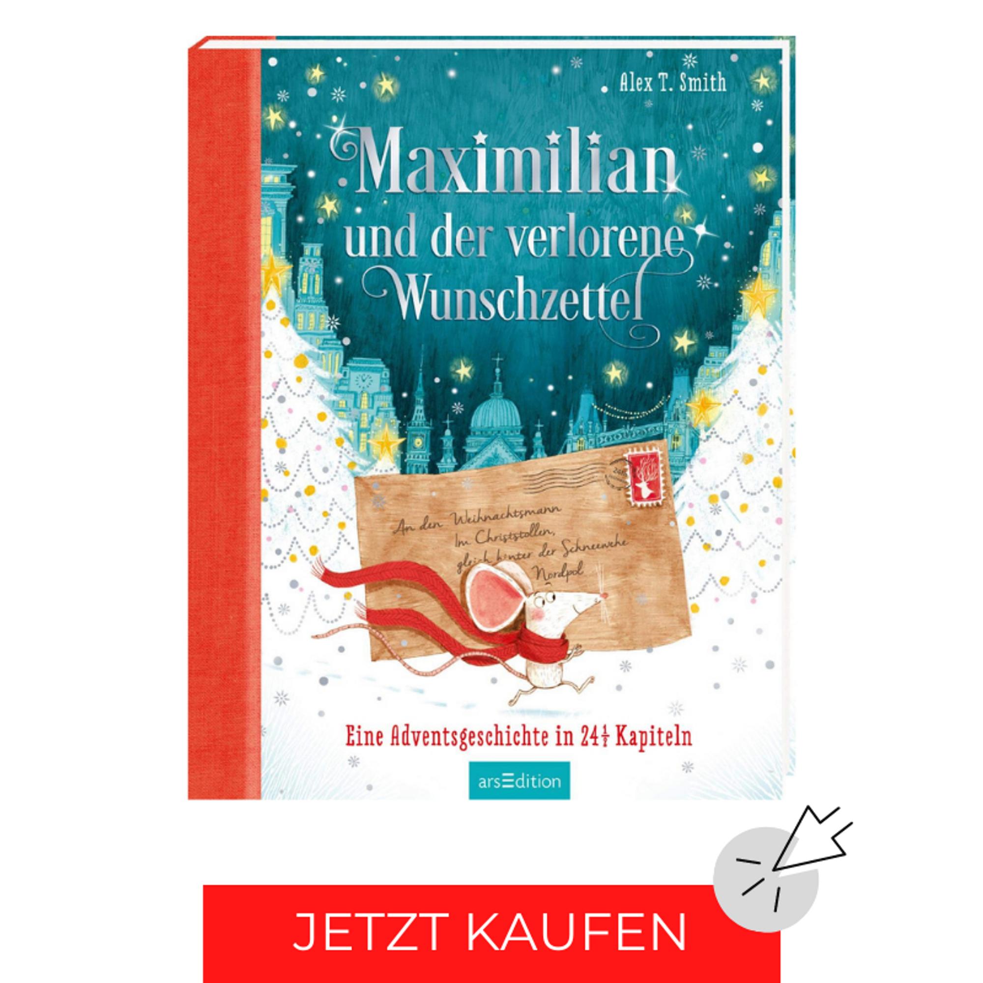 Adventskalender-Buch: Maximilian und der verlorene Wunschzettel