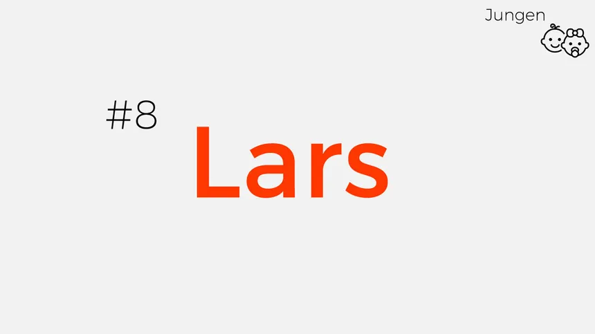 Kurze Vornamen, an die man sich leicht erinnert: Lars