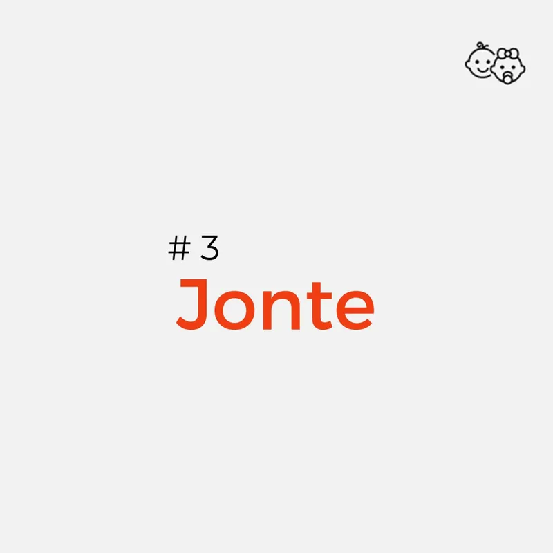 Geschlechtsneutrale Namen: Jonte
