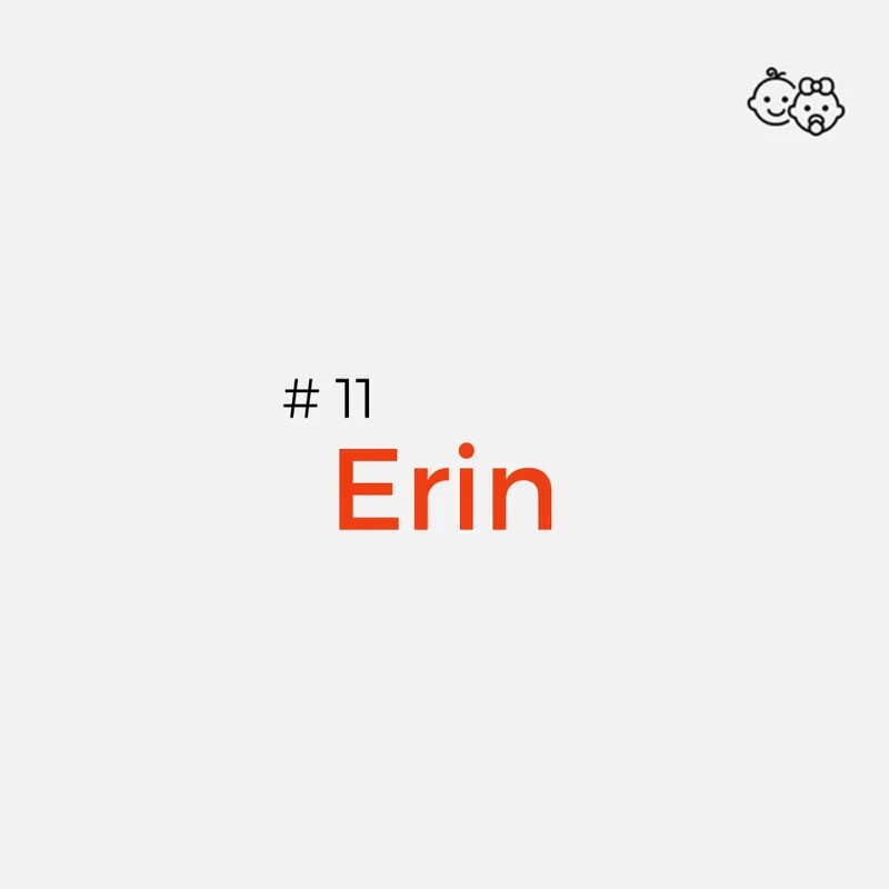 Geschlechtsneutrale Namen: Erin