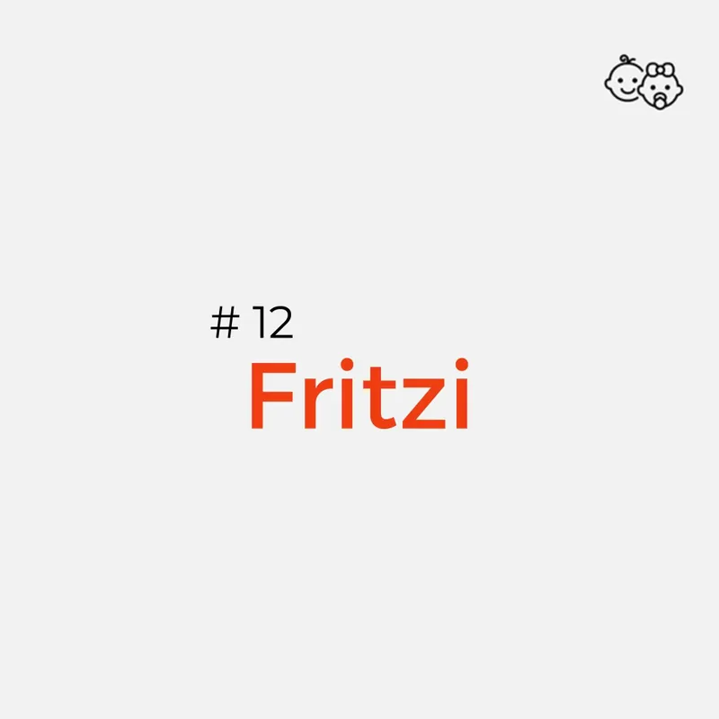 Geschlechtsneutrale Namen: Fritzi