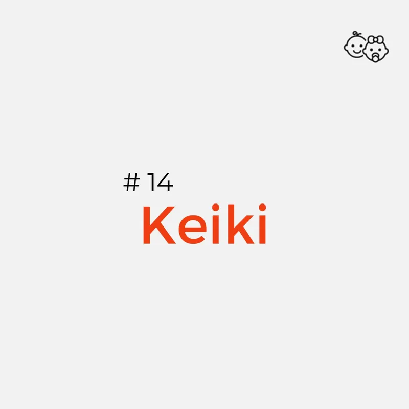 Geschlechtsneutrale Namen: Keiki