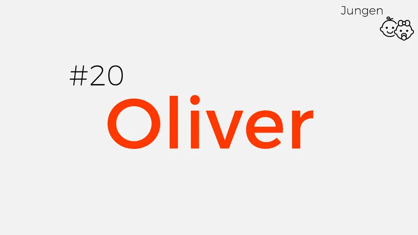 Diese Baby-Namen bleiben für die nächsten 10 Jahre Trend: Oliver
