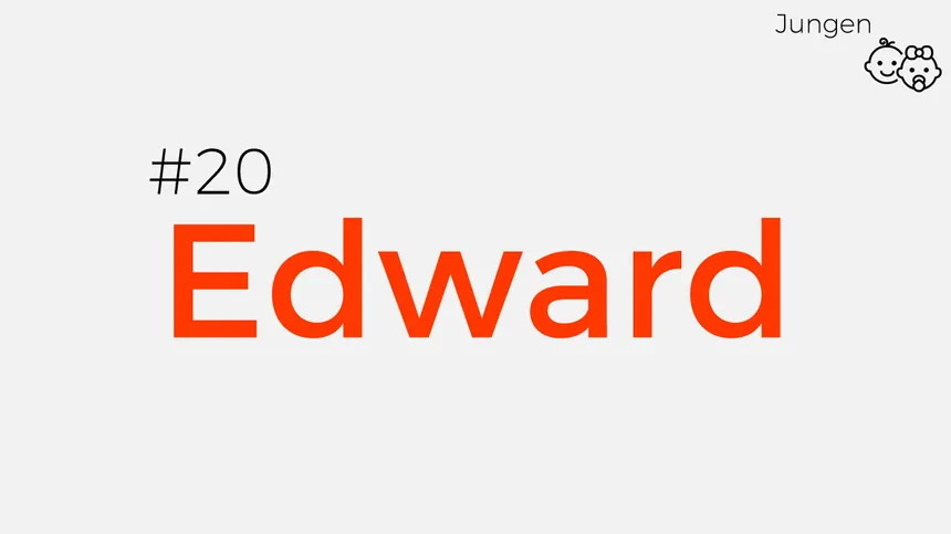 20 wunderschöne royale Baby-Namen: Edward