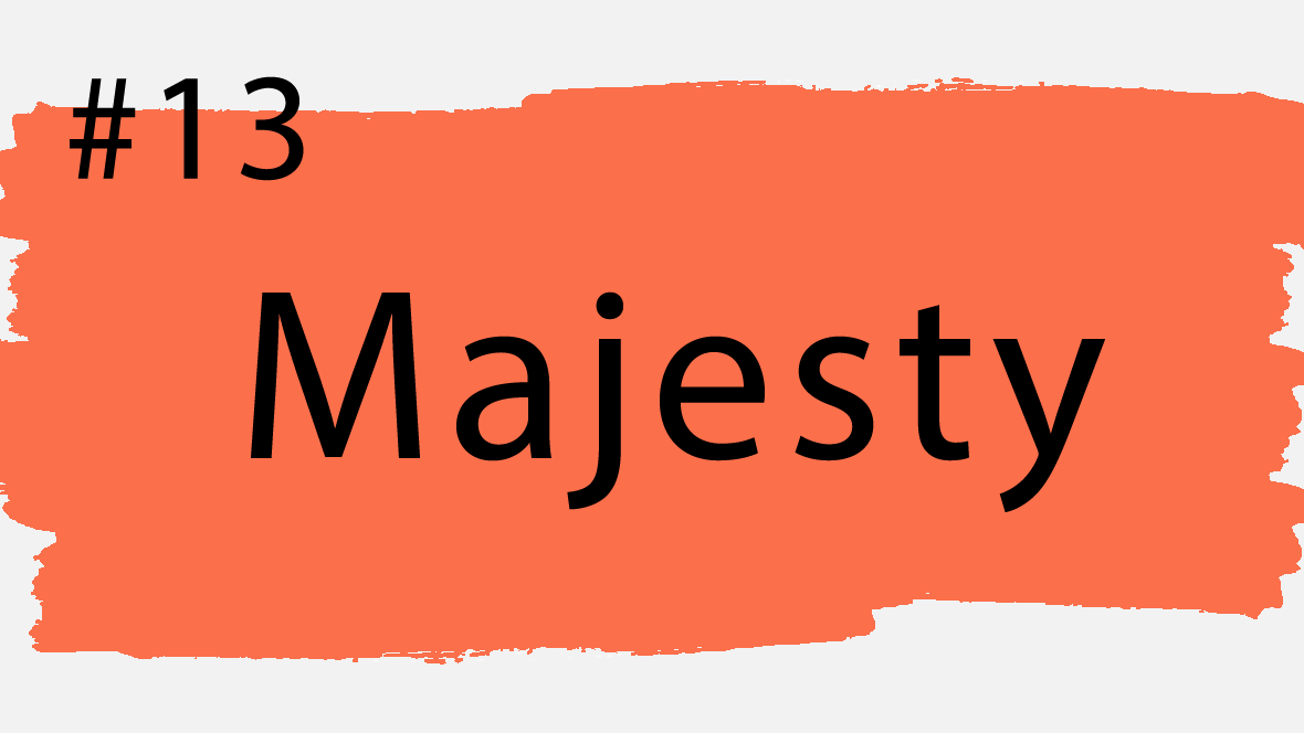 Vornamen, die in Deutschland verboten sind: Majesty