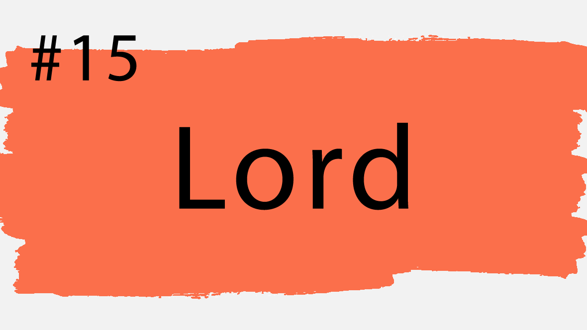 Vornamen, die in Deutschland verboten sind: Lord