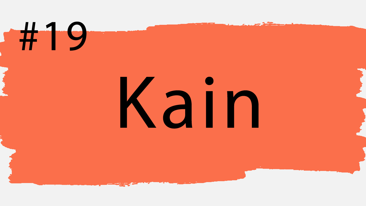 Wieso ist der Name Kain verboten?