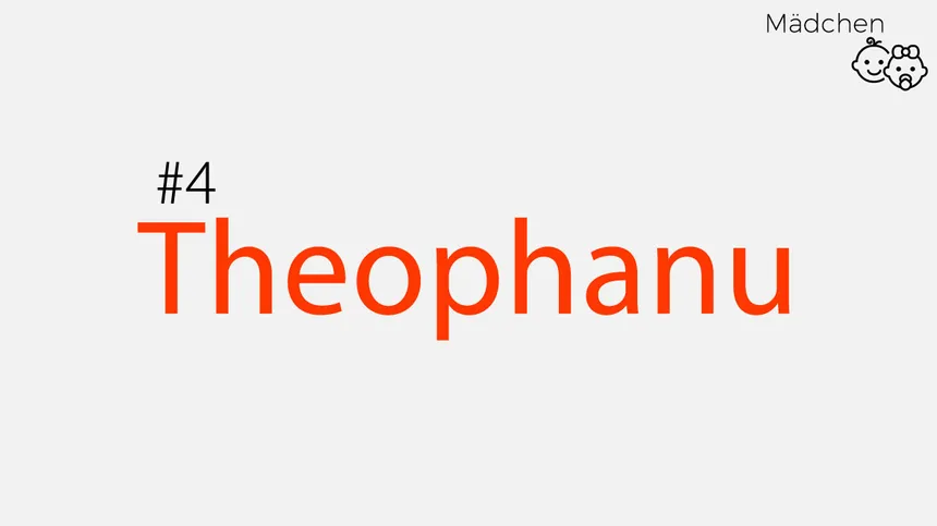 lang und ausgefallen: Theophanu