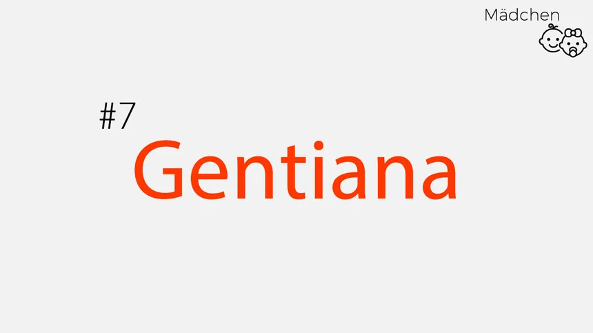 lang und ausgefallen: Gentiana
