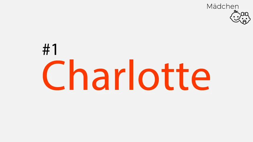 Trendnamen: Charlotte
