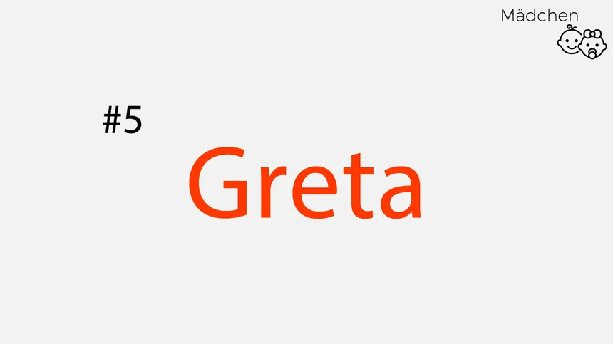 Trendnamen: Greta
