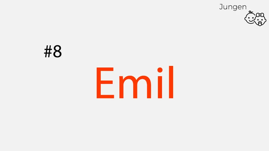 Trendnamen: Emil