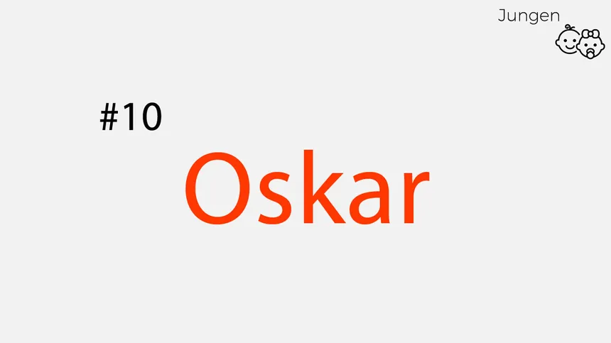 Trendnamen: Oskar