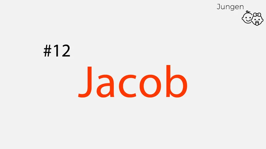 Trendnamen: Jacob