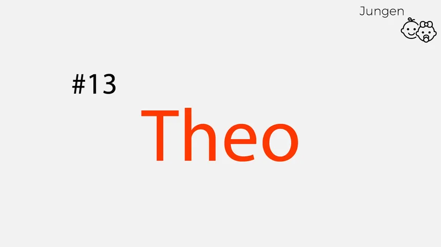 Trendnamen: Theo