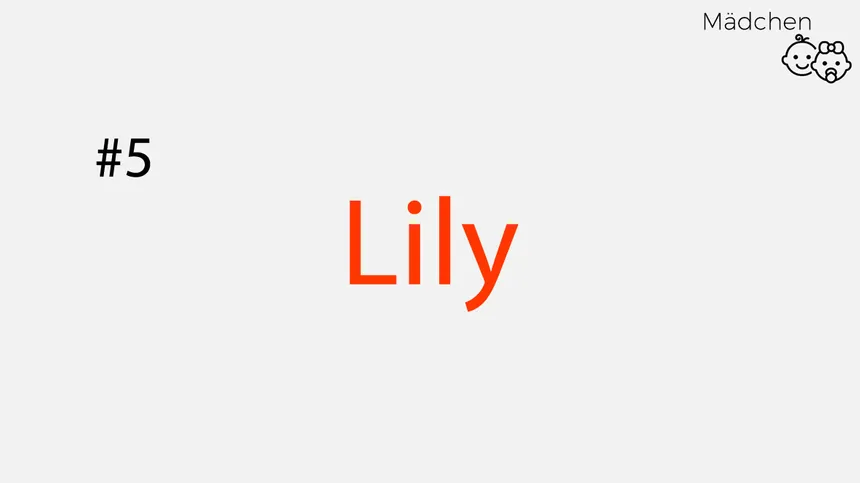Millionär-Babynamen-5-Lily