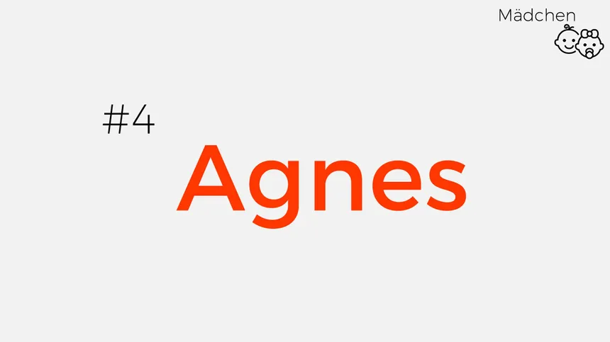 Namen von starken Frauen: Agnes