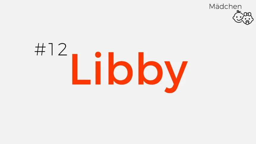 afrikanischer Mädchenname Libby: Freiheit