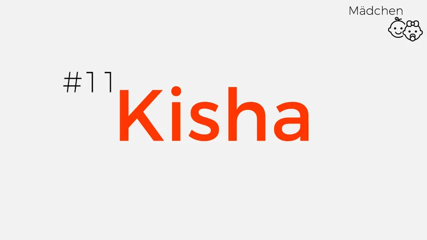 afrikanischer Mädchenname Kisha: Hoffnung im Leben