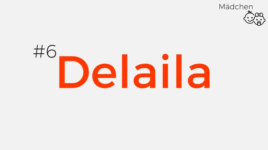 afrikanischer Mädchenname Delaila: Nachtlilie