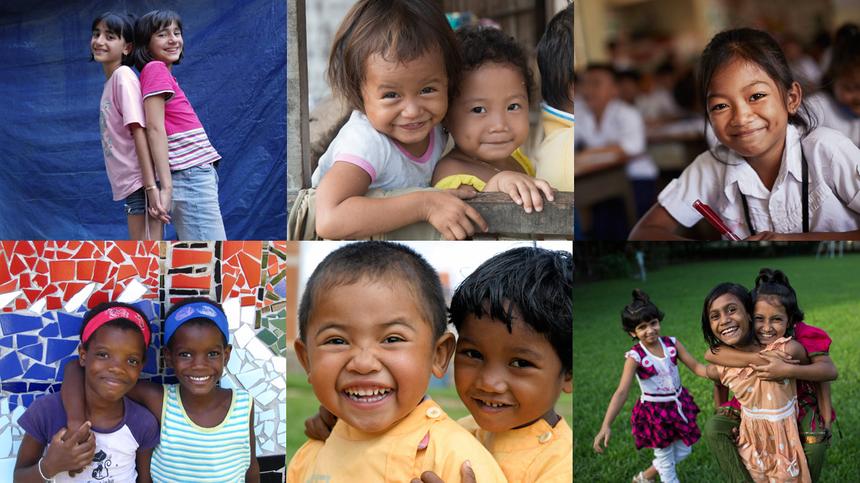 Weltweit setzen sich die SOS Kinderdörfer dafür ein, dass Kinder in Not eine Zukunft haben!
