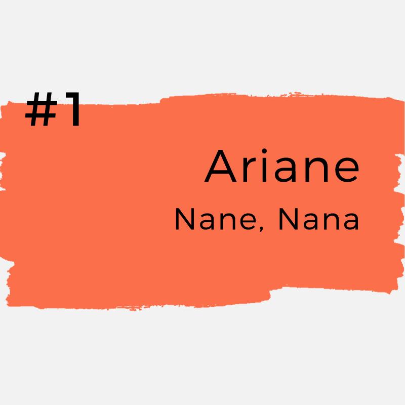 Vornamen mit kreativen Spitznamen - Ariane