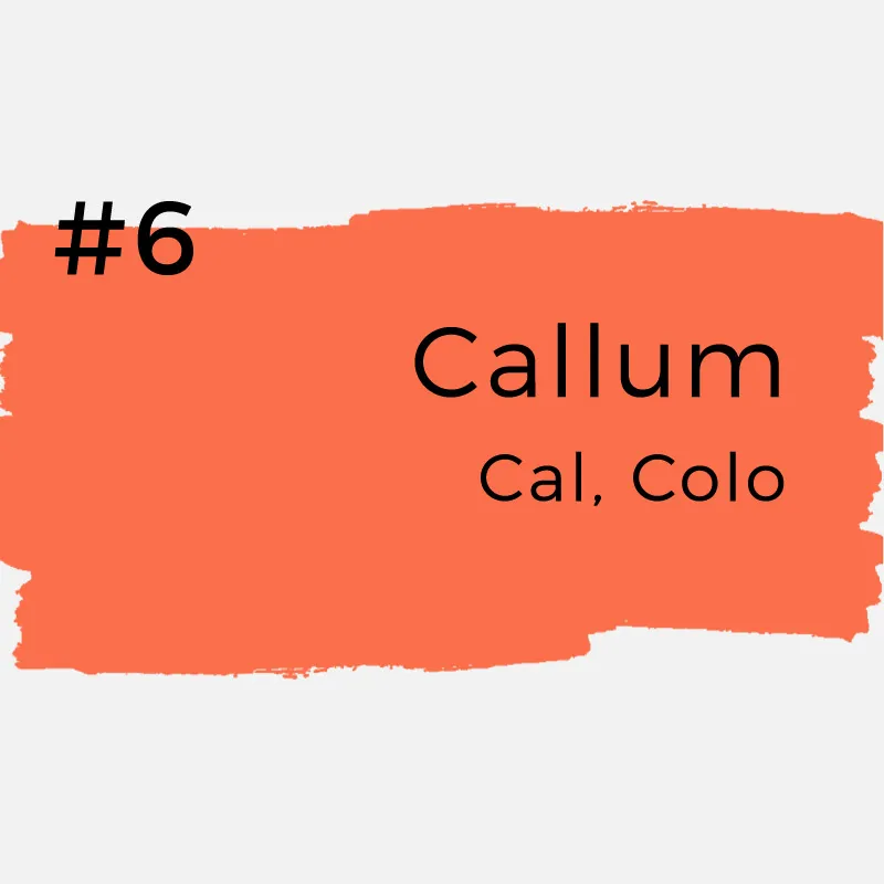 Vornamen mit kreativen Spitznamen - Callum