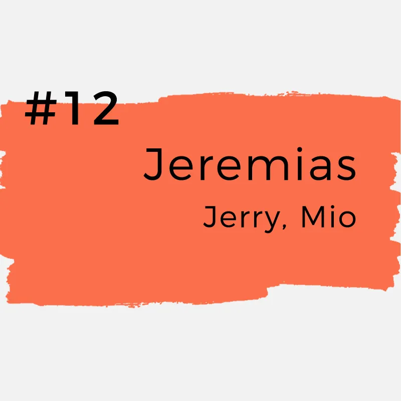 Vornamen mit kreativen Spitznamen - Jeremias