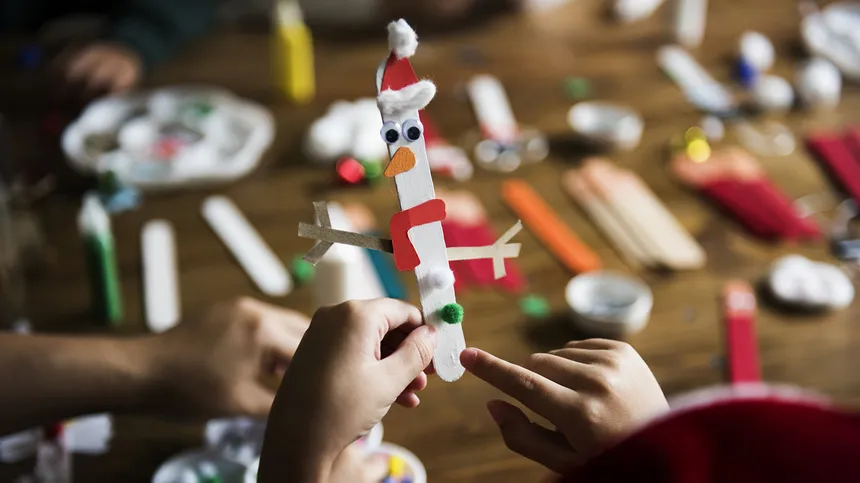 5 einfache Weihnachts-DIY-Ideen für Kinder