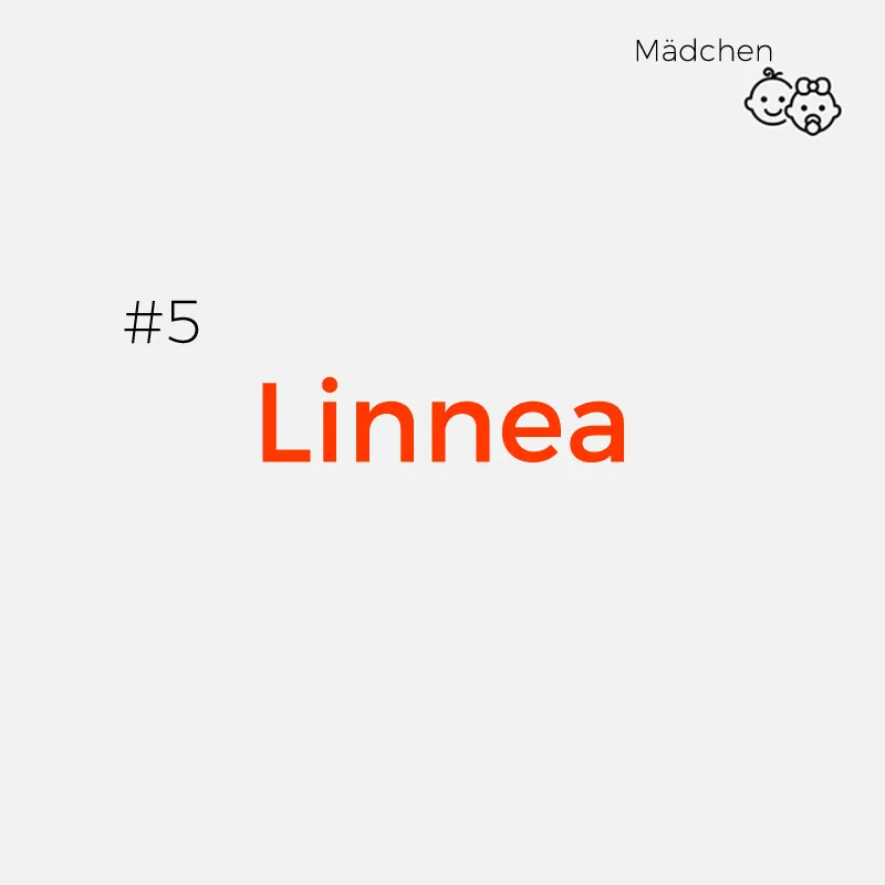 schwedische Vornamen - Linnea