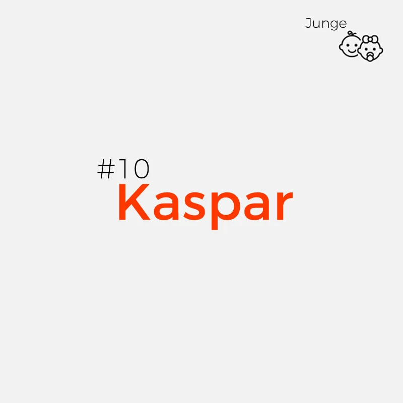 Märchen Namen - Kaspar
