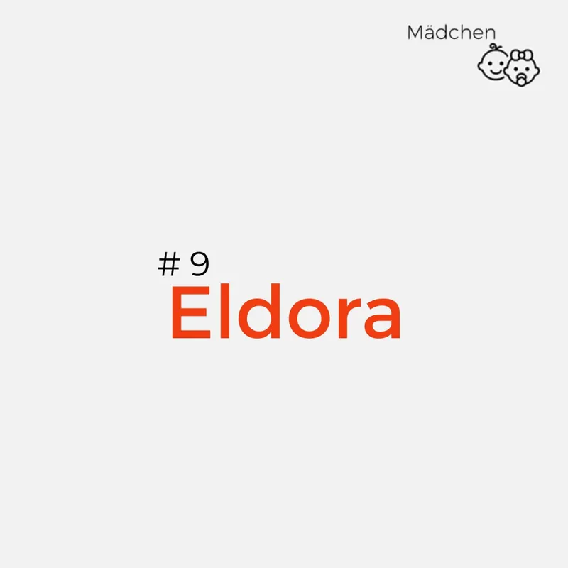 Spanische-Mädchennamen-Eldora