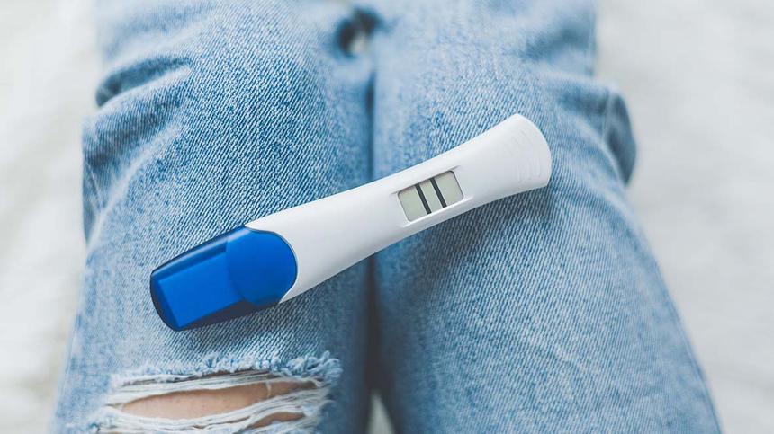 Blutung schwangerschaftstest positiv Schwangerschaftstest positiv
