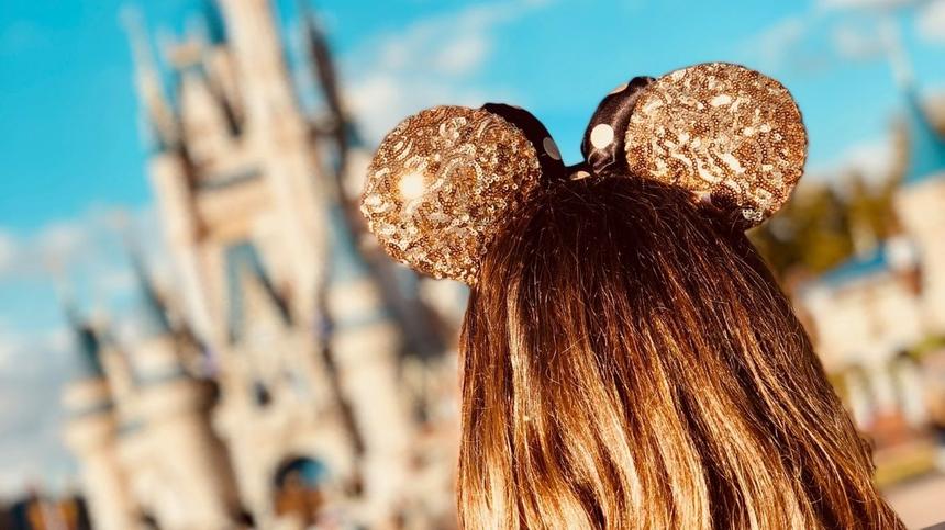 Mickey Mouse Ohren vor Disney World