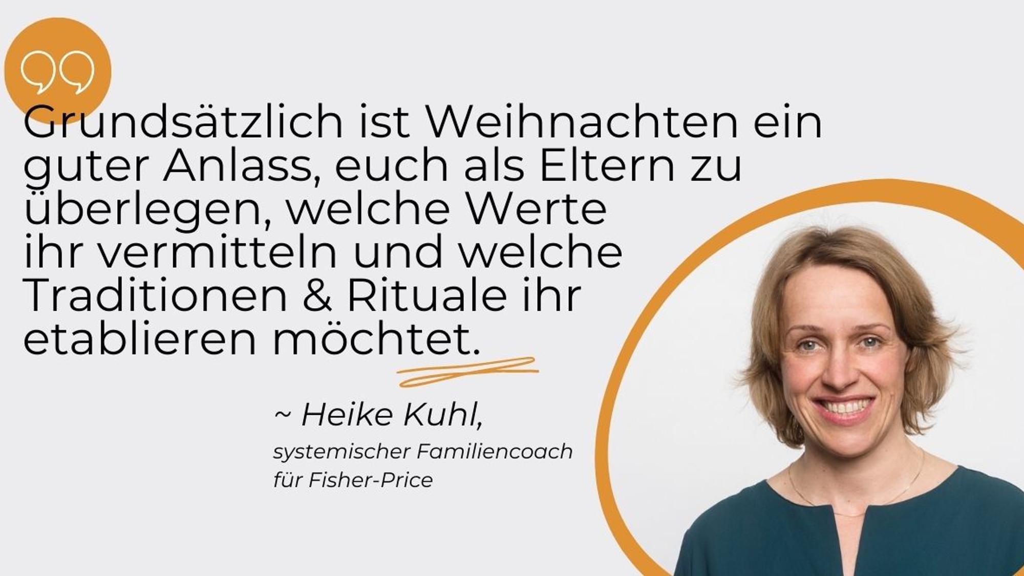 Heike Kuhl, systemischer Familiencoach für Fisher-Price