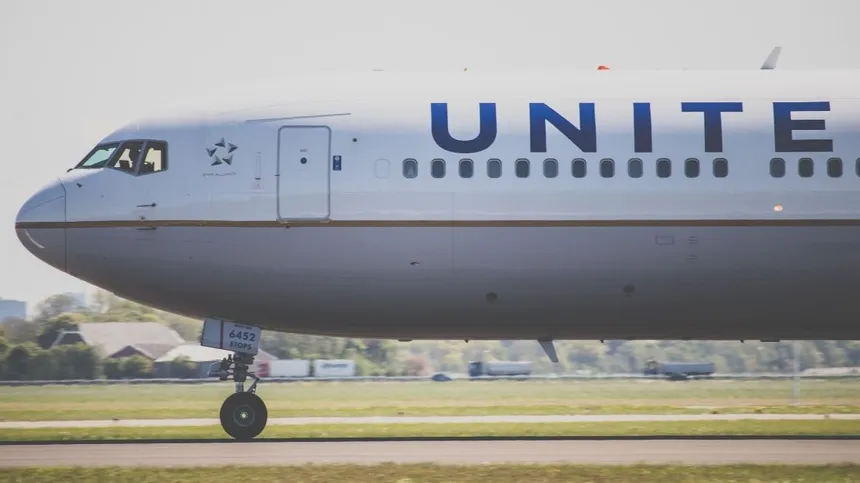 Flugzeug der United Airlines