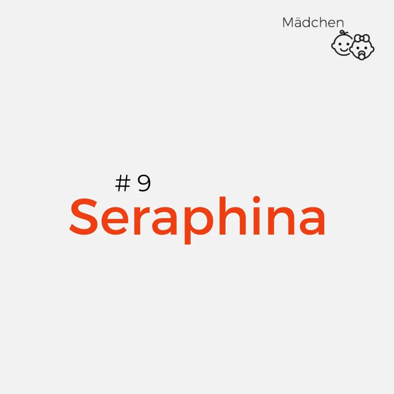Namen mit Bedeutung Mädchen: Seraphina